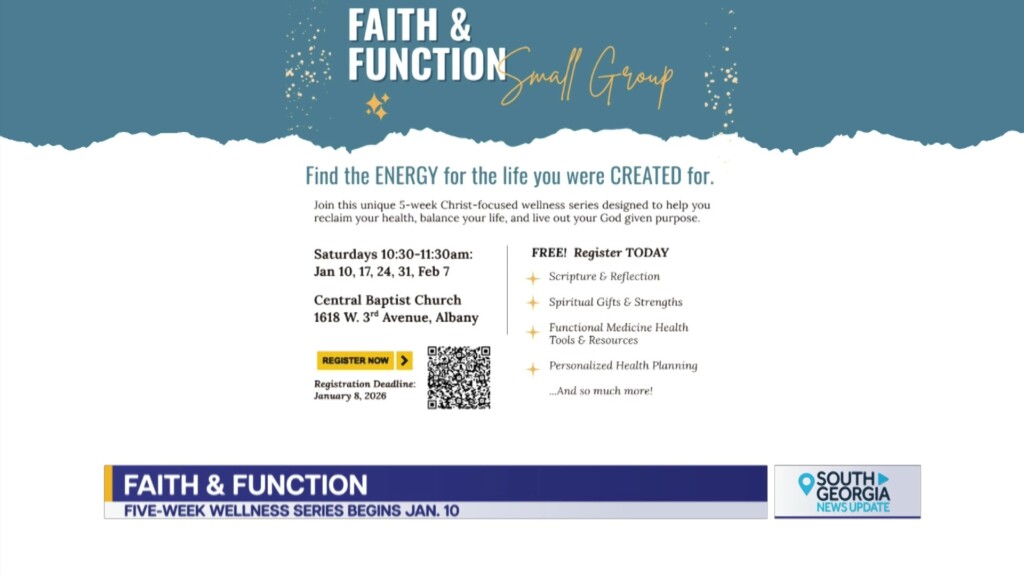 Faith & Freedom Restore Your Energy & Purpose Wellness Sessions At Central Baptist Church