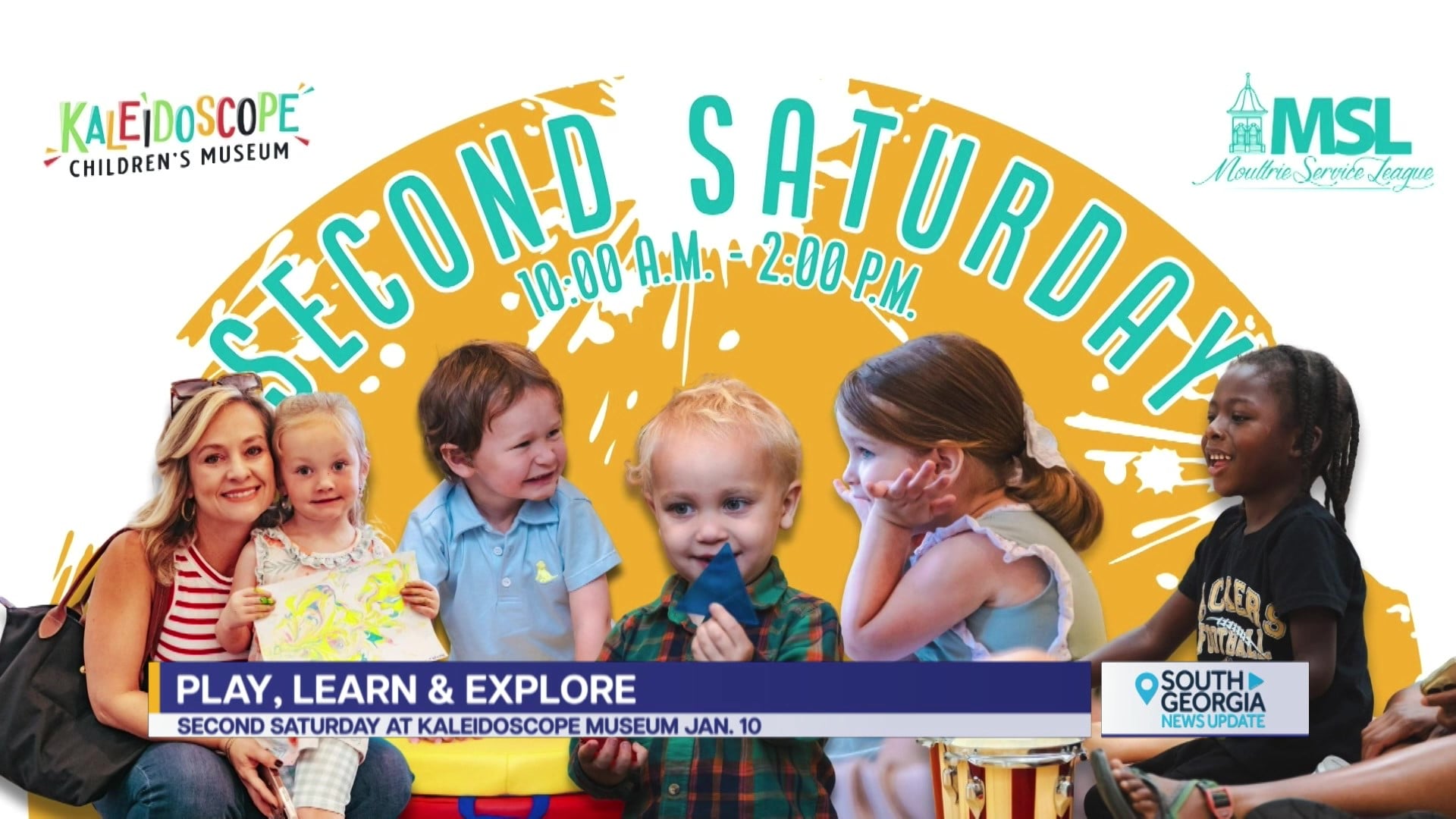 Kaleidoscope Children's Museum at The Arts Center of Moultrie hosts Second Saturday event