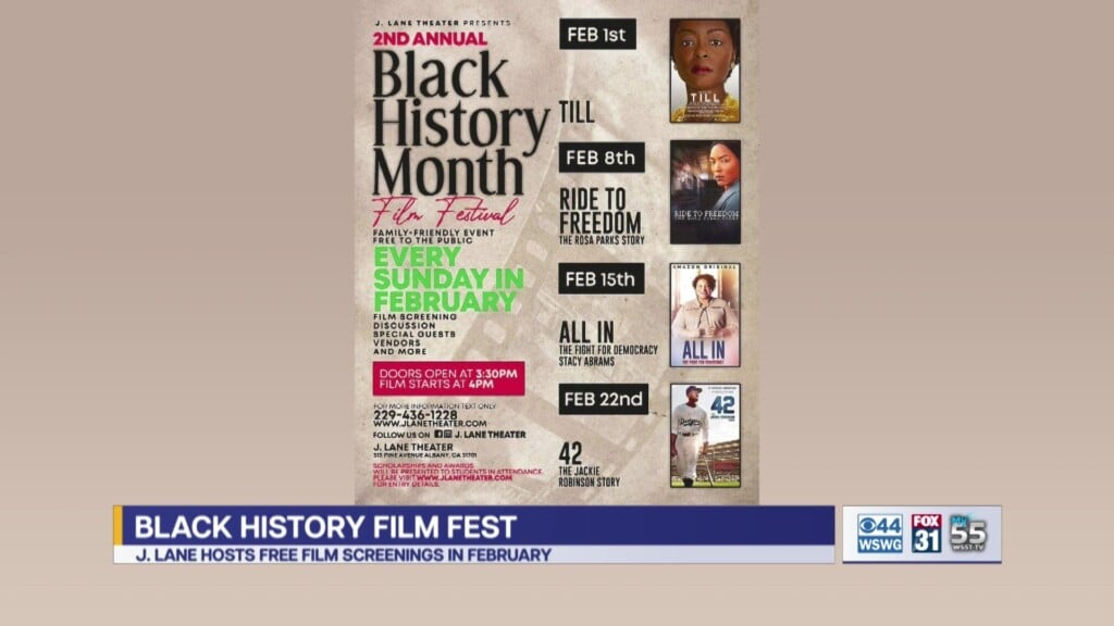 J. Lane Theater Second Annual Black History Month Film Festival