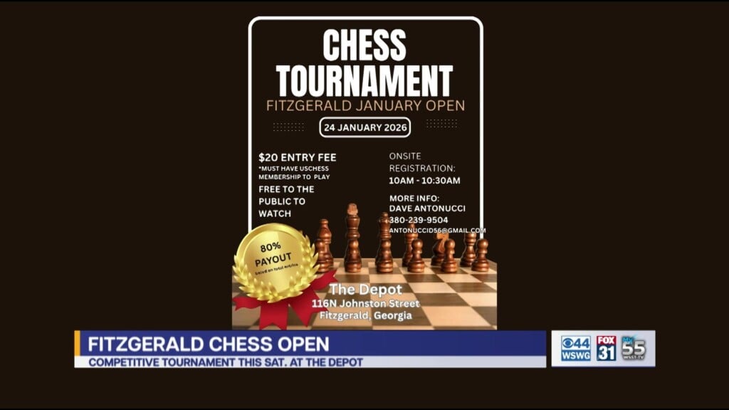 Fitzgerald January Open Competitive Chess Tournament