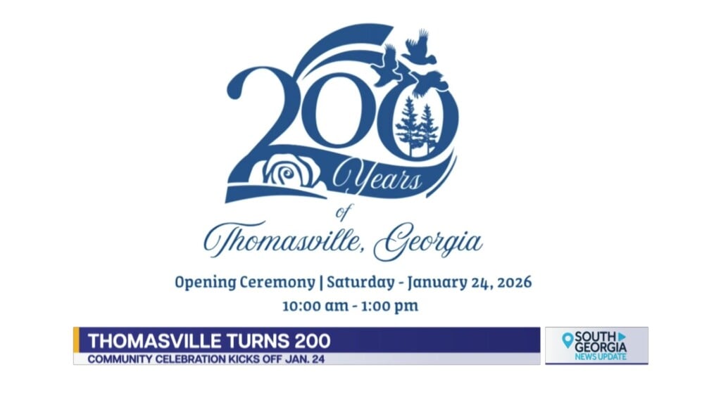 Thomasville Bicentennial Celebration Kicks Off January 24