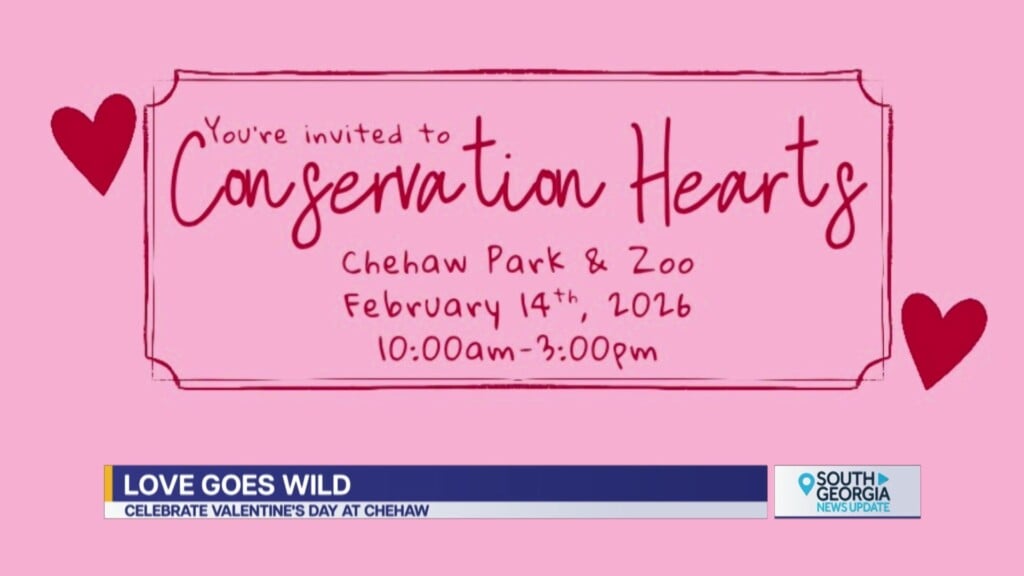 Chehaw Park & Zoo “conservation Hearts” valentine's Event