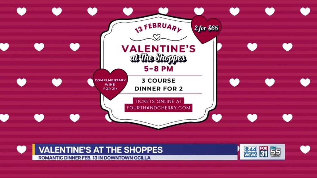 Valentine's At The Shoppes At Fourth And Cherry In Downtown Ocilla