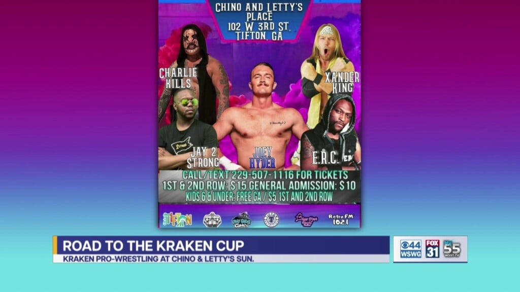 Kraken Pro Wrestling Valentine’s Weekend Action Chino & Letty’s Place Tifton