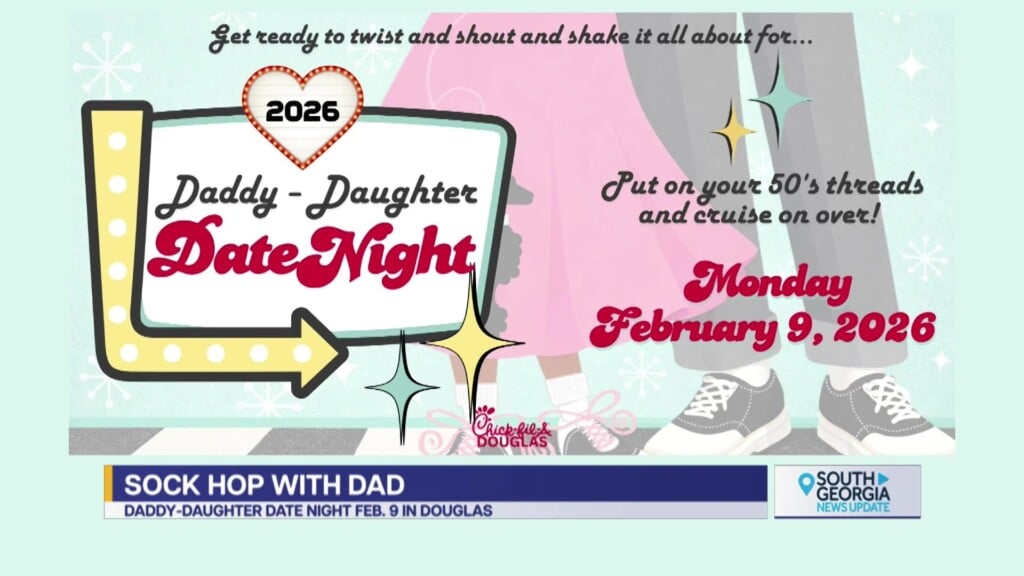 Douglas Daddy Daughter Date Night Sock Hop Edition At Chick Fil A