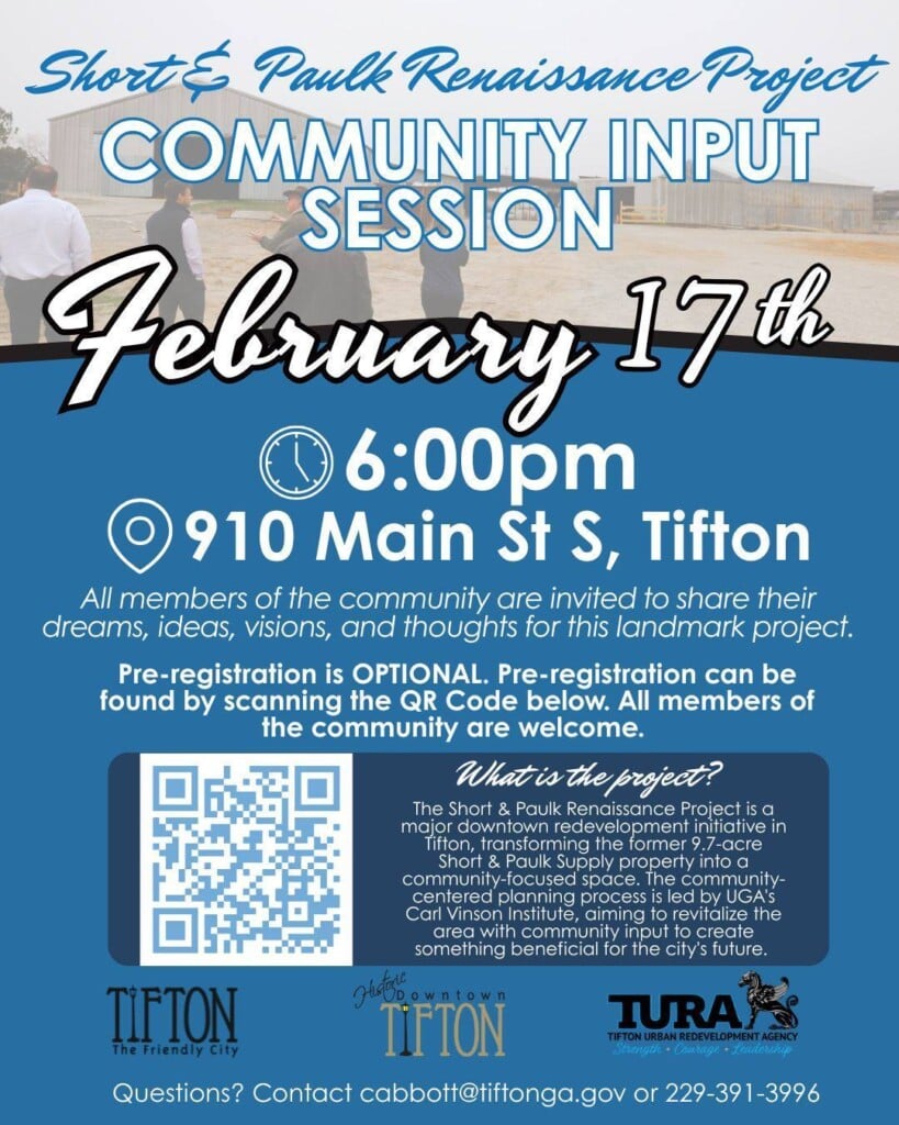 Short Paulk Renaissance Project Community Input Session