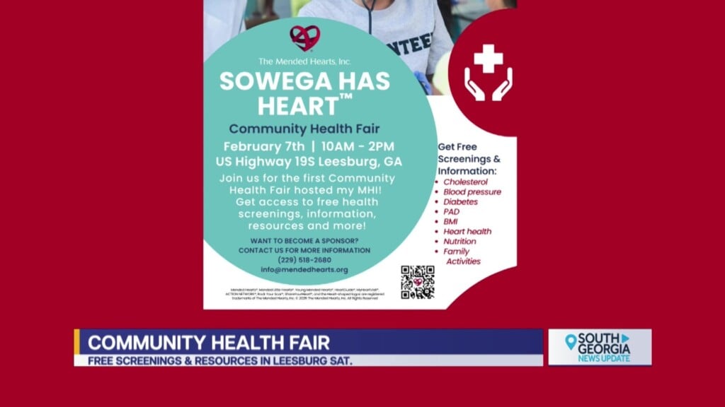 The Mended Hearts Sowega Has Heart Community Health Fair Leesburg