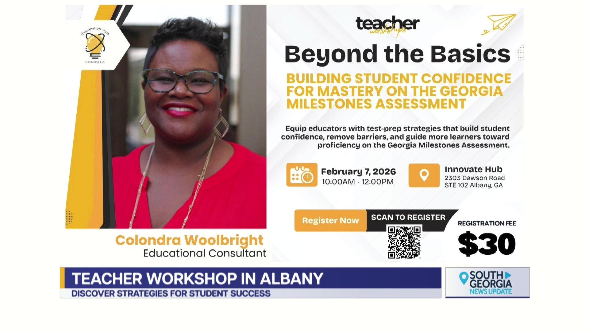Workshop helps teachers boost student confidence for Georgia Milestones