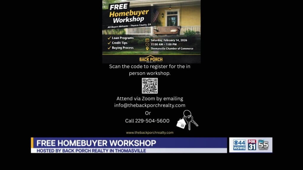 Back Porch Reality Thomasville Homebuyer Workshop