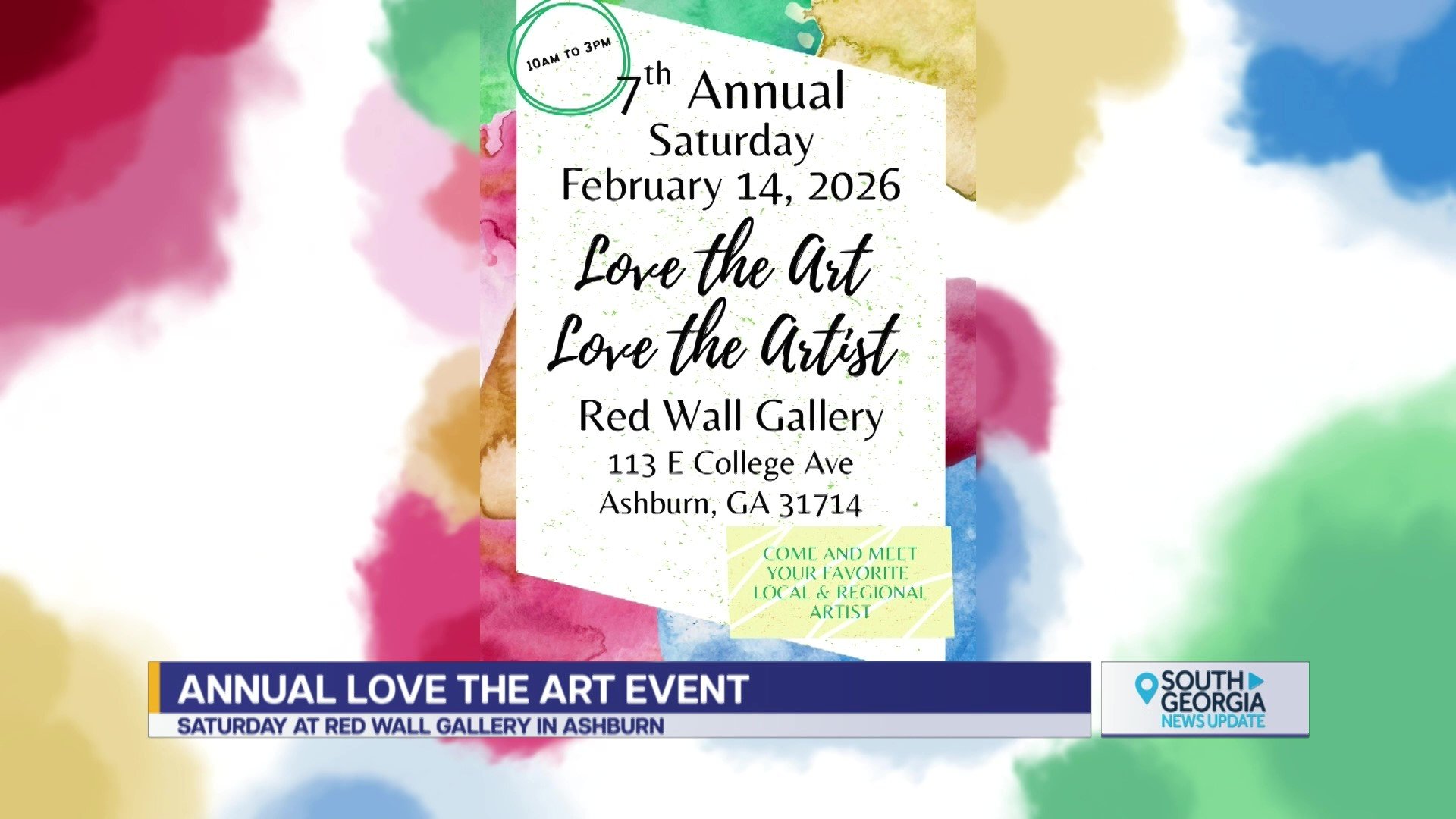 7th annual “Love the Art, Love the Artist” returns to Ashburn’s Red Wall Gallery for Valentine’s weekend