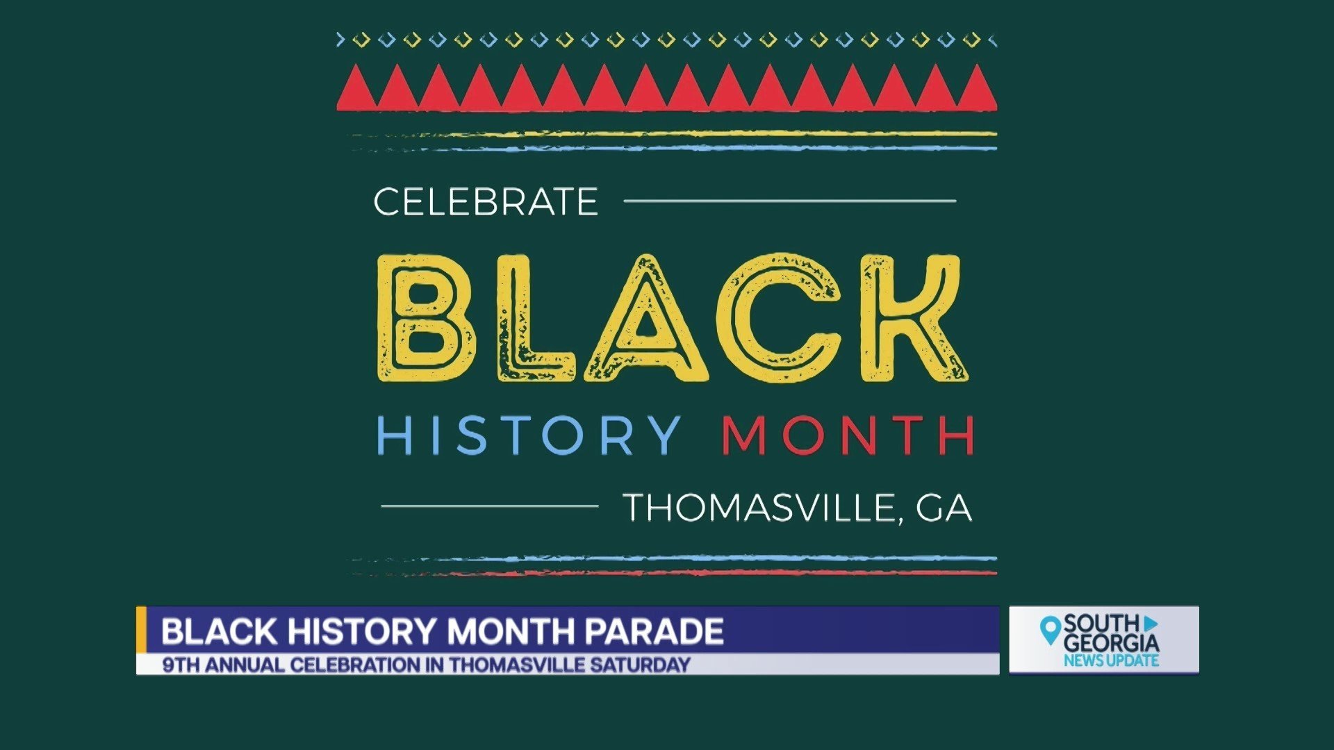 City of Thomasville to host 9th Annual Black History Month Parade and Celebration