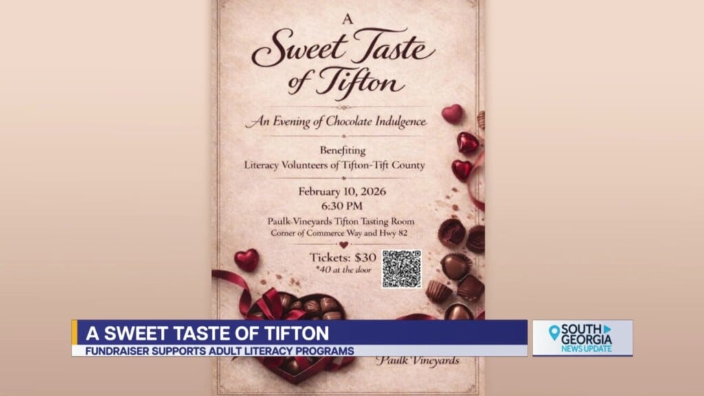 A Sweet Taste Of Tifton Adult Literacy Fundraiser
