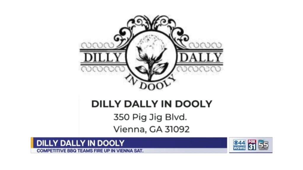 Dilly Dally In Dooly Georgia Barbecue Association Competition Vienna