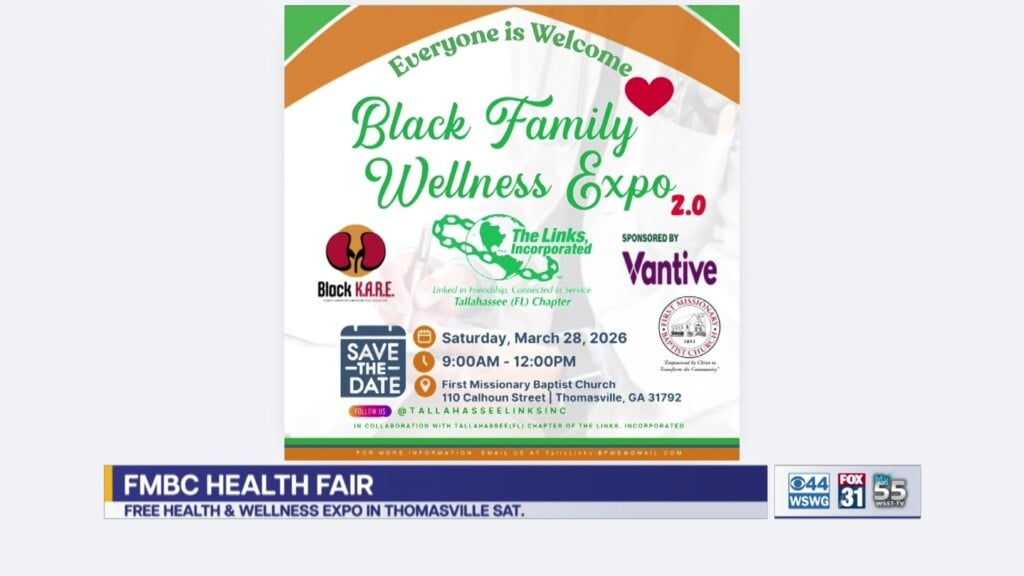 Thomasville Fmbc Health Fair