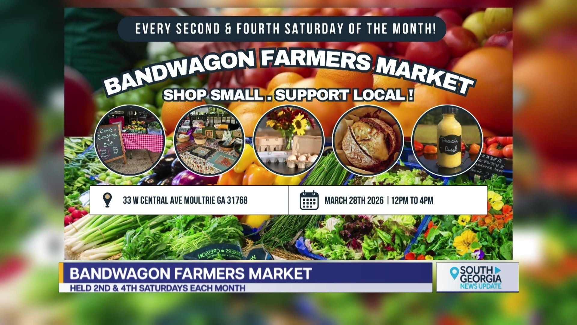 Bandwagon Brewing Company to host Farmers Market this Saturday in Moultrie