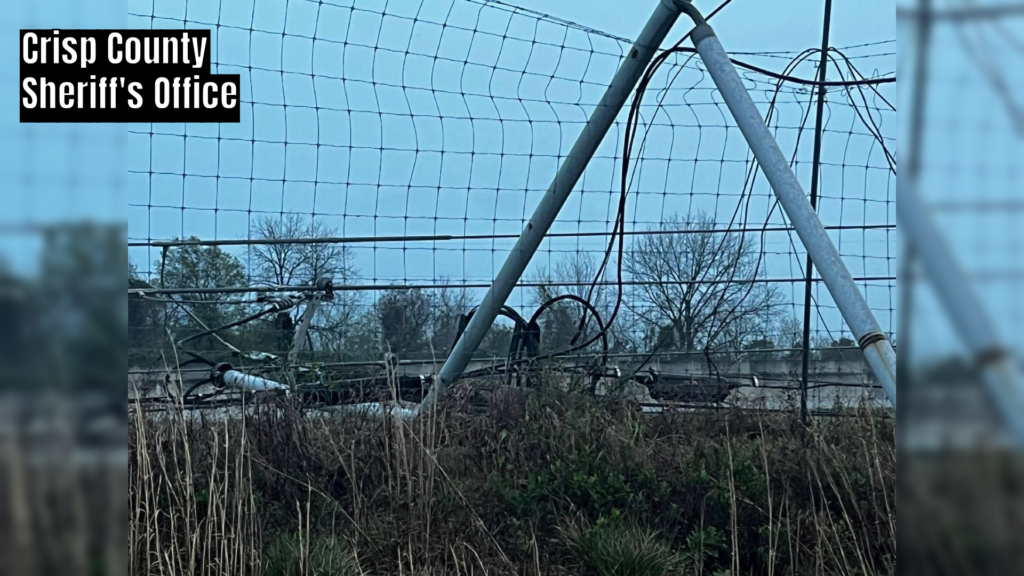 Crisp County Sheriffs Office Power Lines Down 1