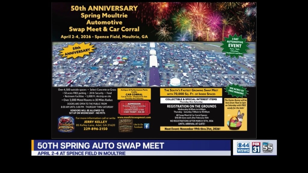 Moultrie 50th Annual Automotive Swap Meet & Car Corral