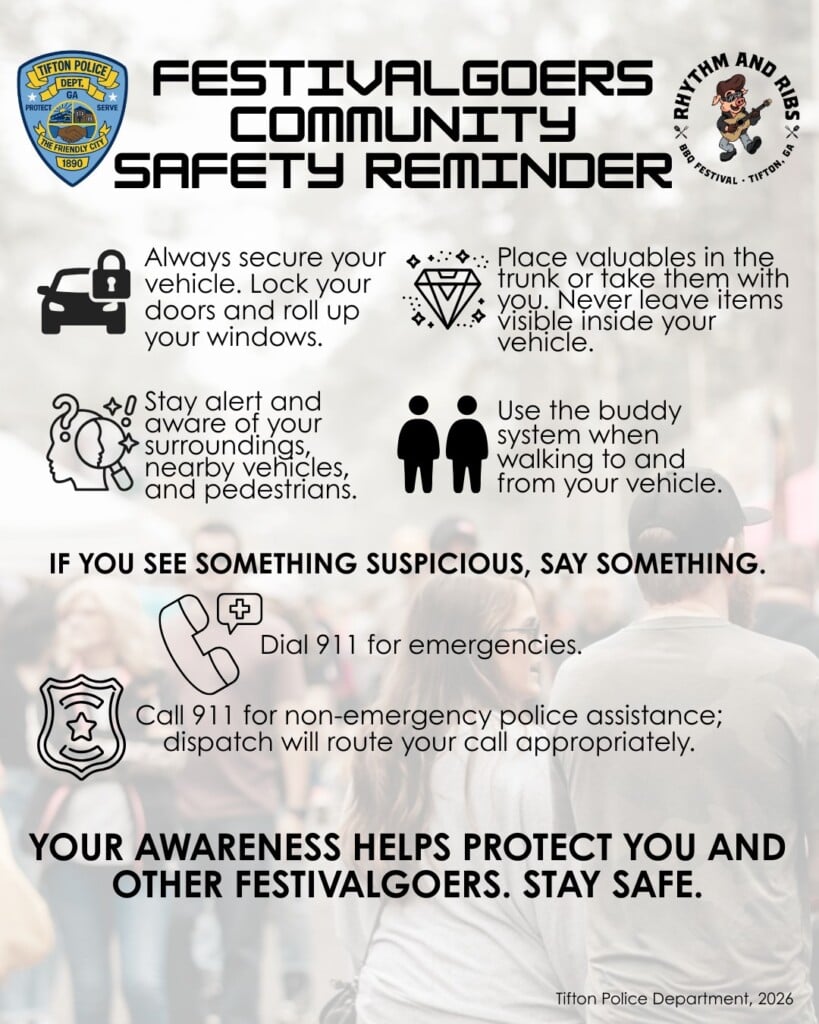 Tifton Pd Safety Tips