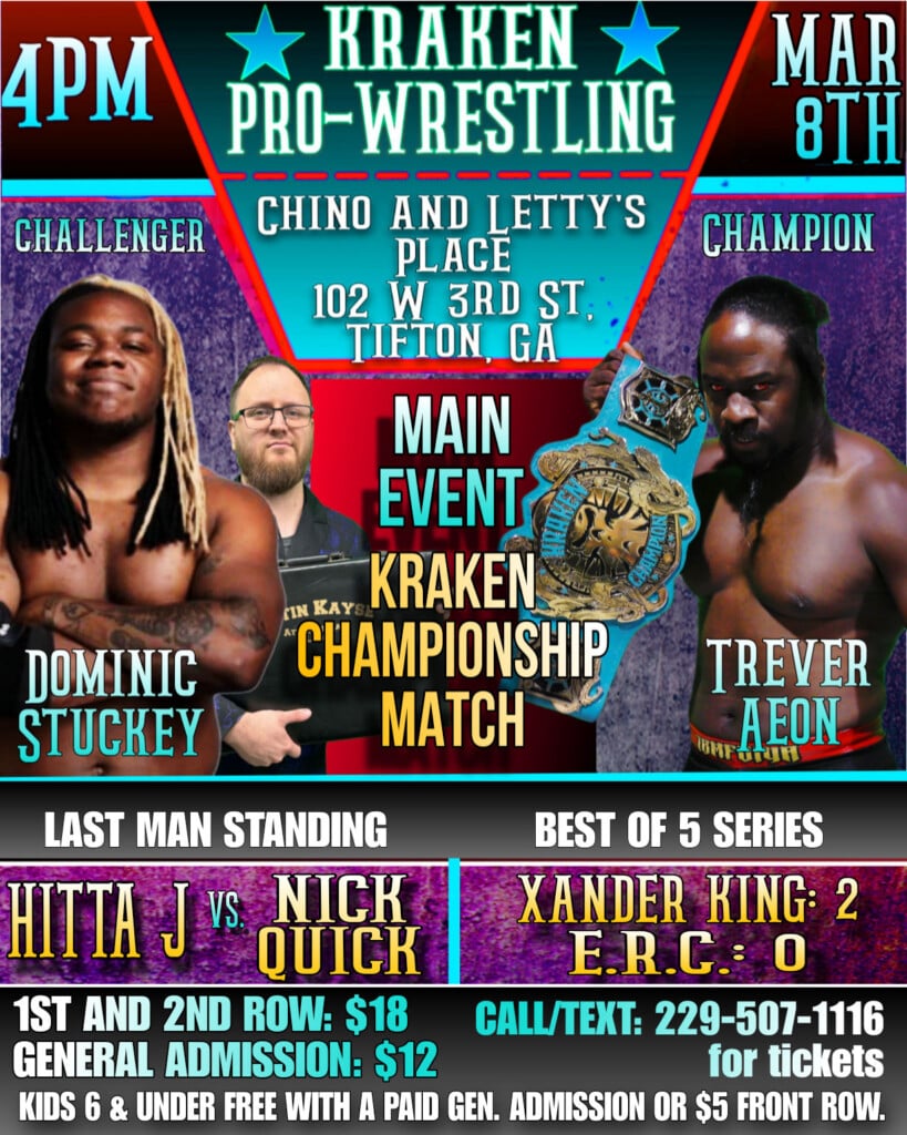 Kraken Pro March 8th