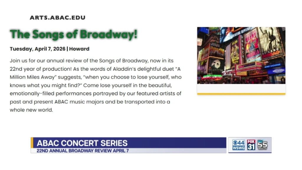 Tifton Abac The Songs Of Broadway