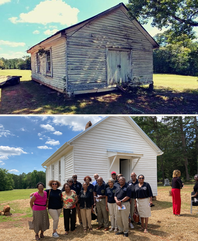 The Cherry Grove Schoolhouse In Washington Ga