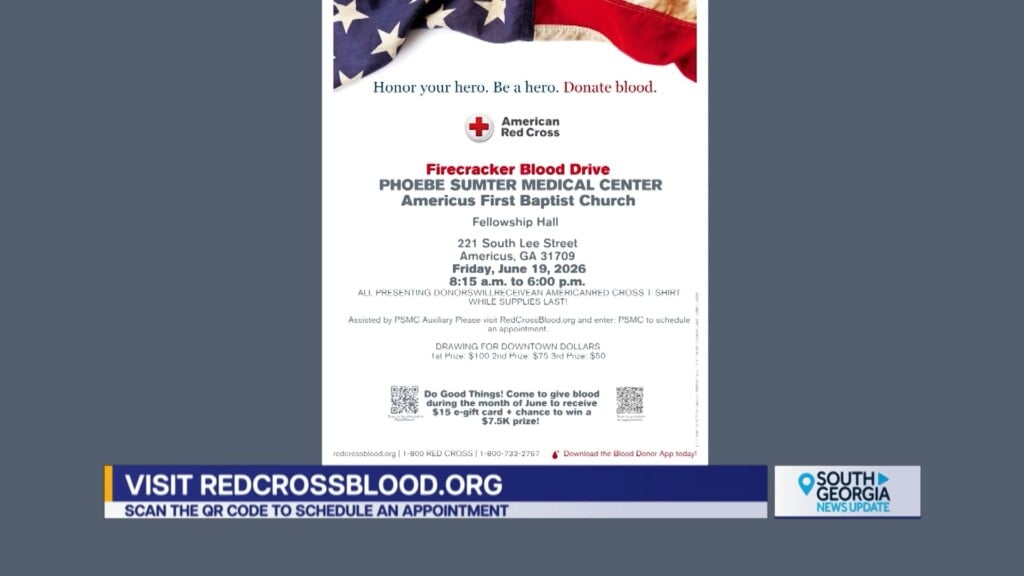 Americus Firecracker Blood Drive