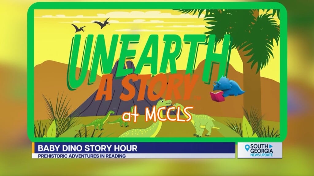 Moultrie Baby Dino Story Hour