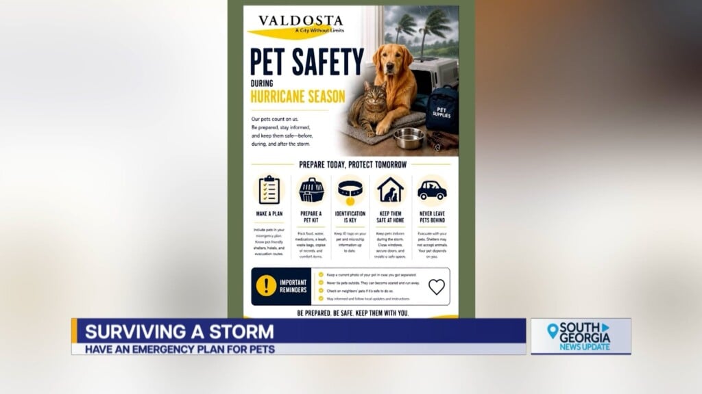Valdosta Hurricane Pet Safety