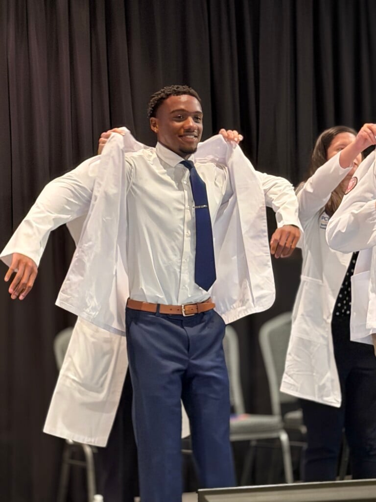 Rian Covington Gets His White Coat