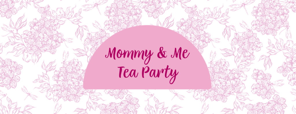 Girl Scouts Mommy And Me Tea Party Banner