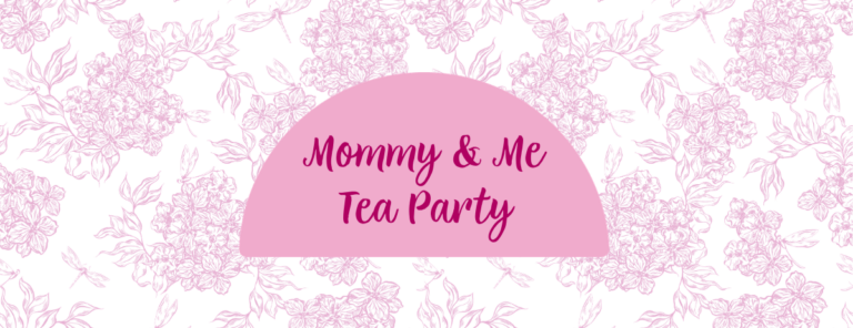 Girl Scouts Mommy And Me Tea Party Banner
