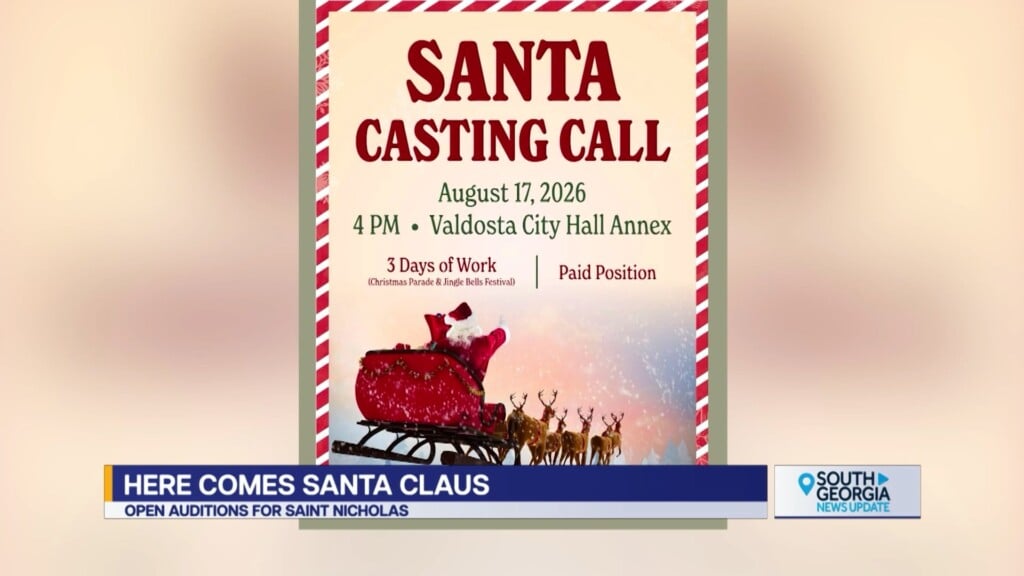 Valdosta Santa Casting Call