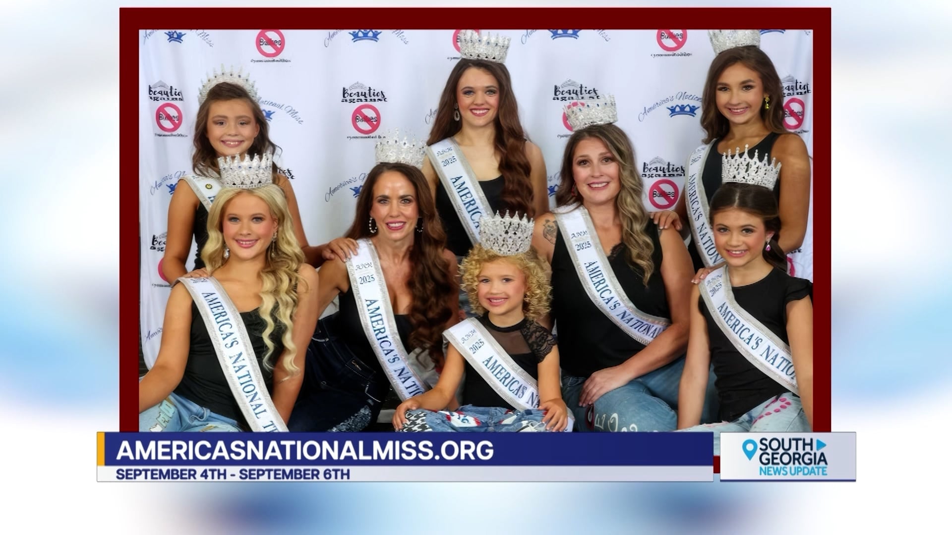 America's National Miss Pageant in Valdosta this Weekend