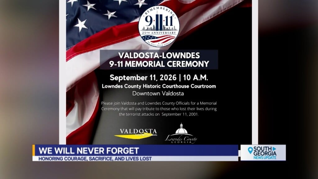 Valdosta 911 Ceremony