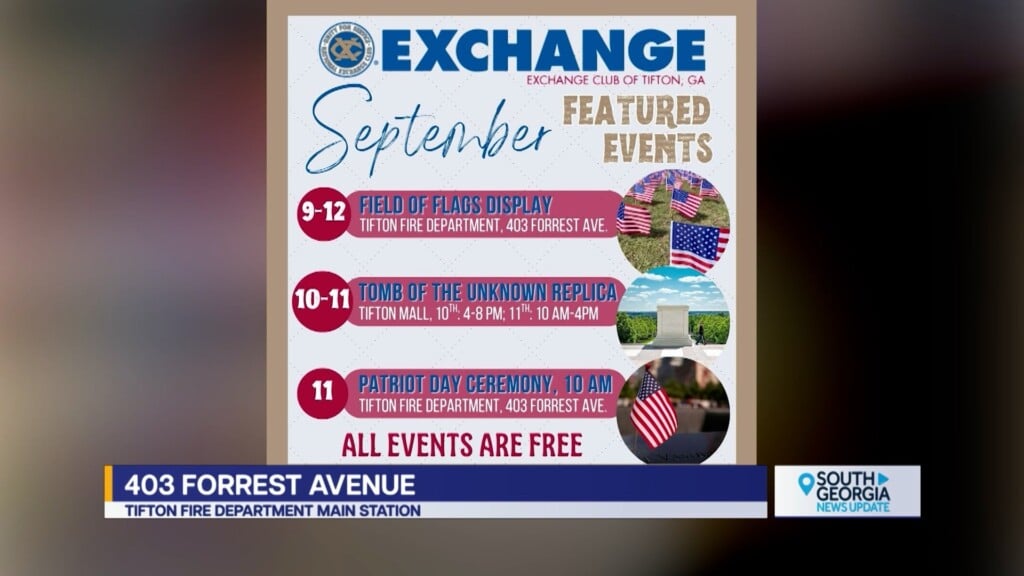 Tifton Patriot Day Events