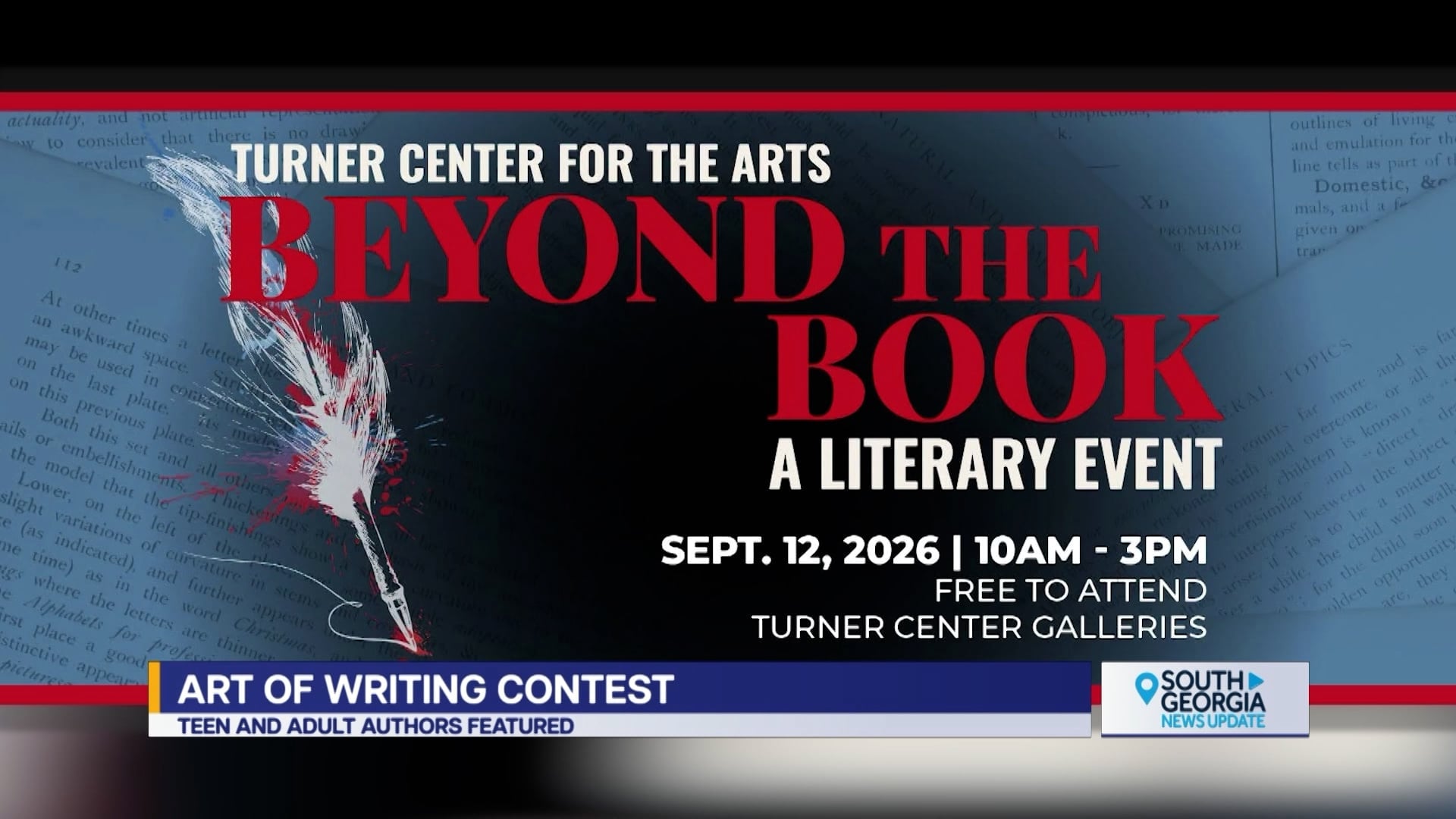 The Turner Center Takes Readers Beyond the Book Saturday