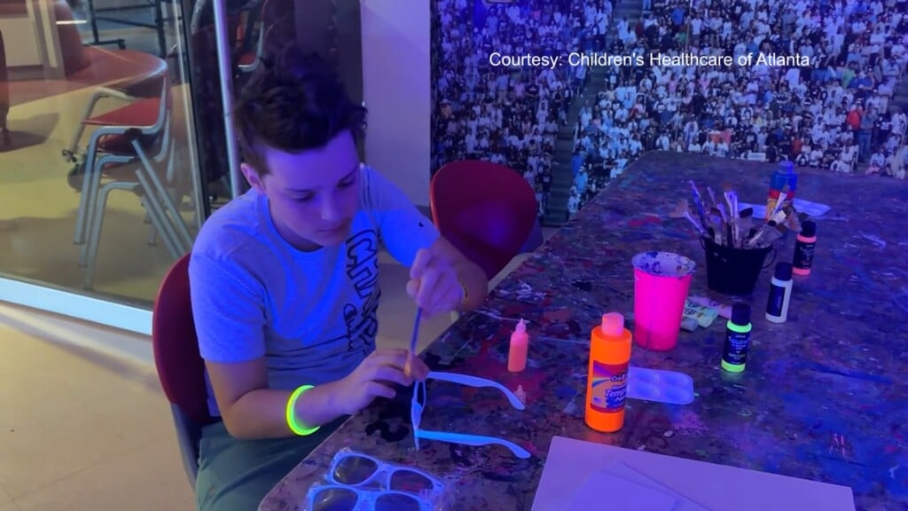 Atlanta Childrens Healthcare Galaxy Glow Tuesday