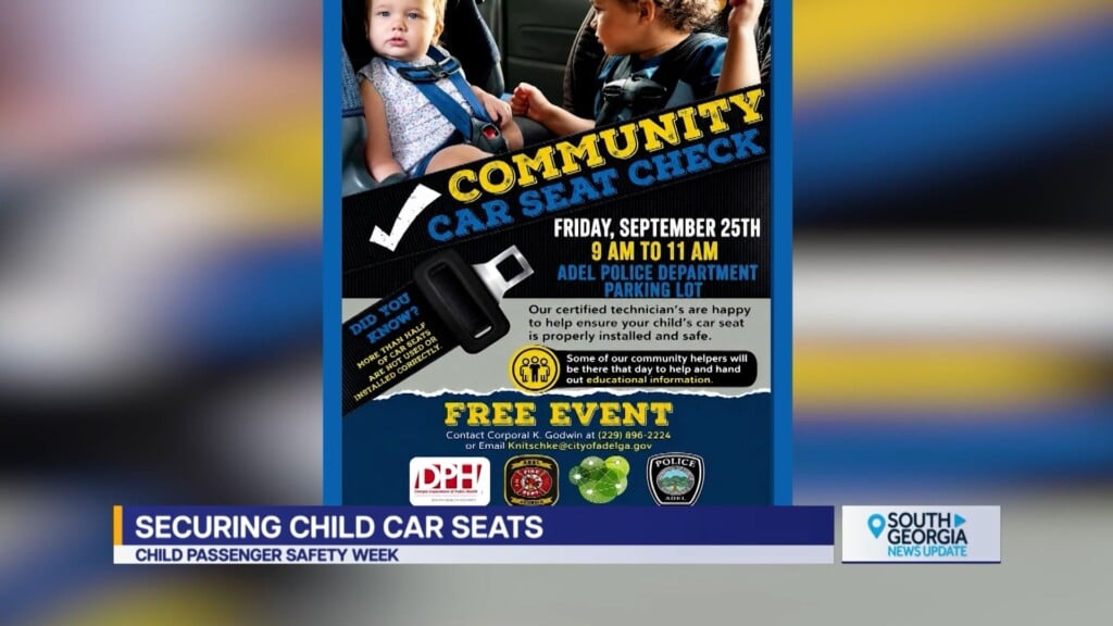 South Ga Car Seat Safety Week