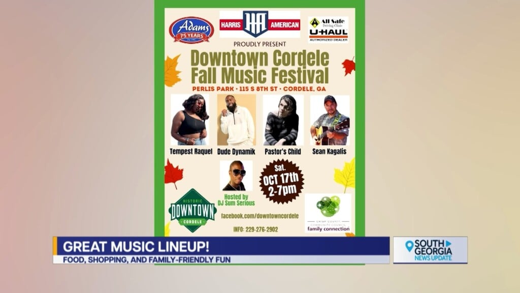 Cordele Downtown Fall Music Festival 1017