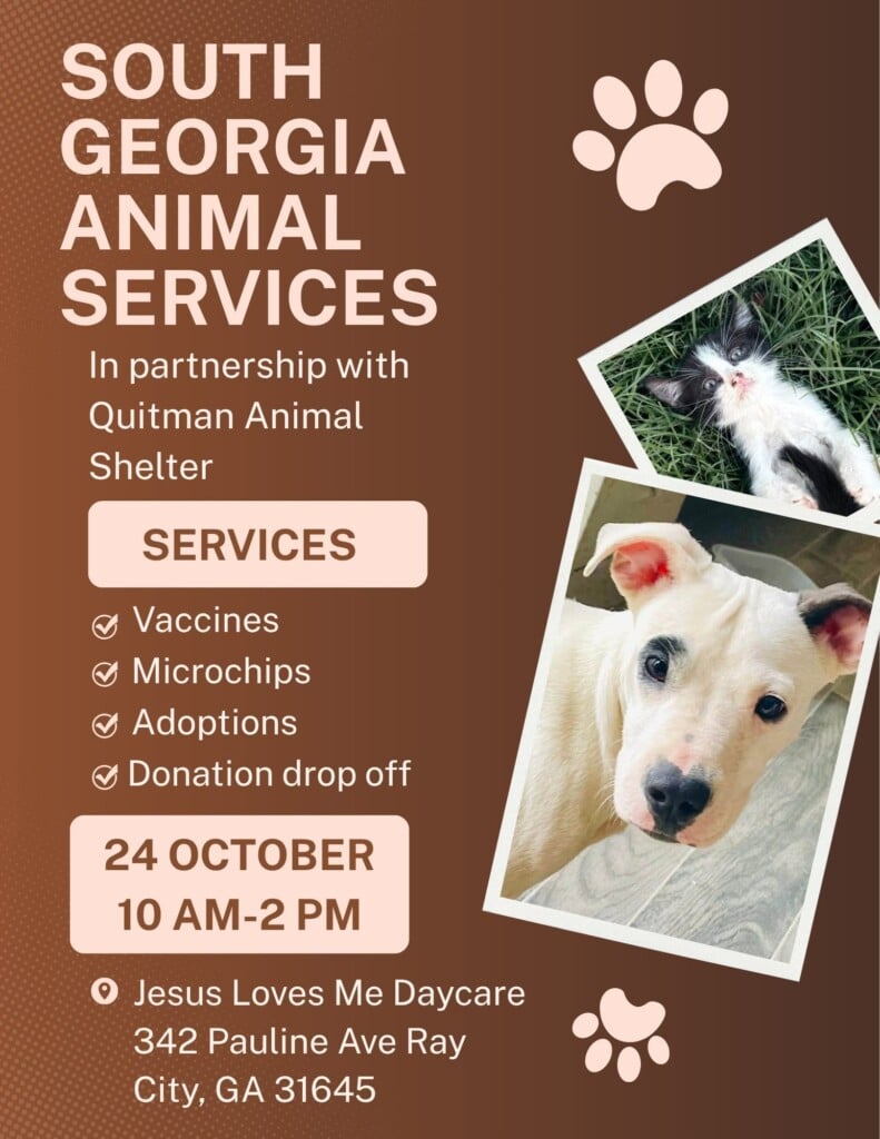 South Ga Animal Services Vaccine Clinic 1024