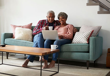 Black Couple Sofa 105087339 S