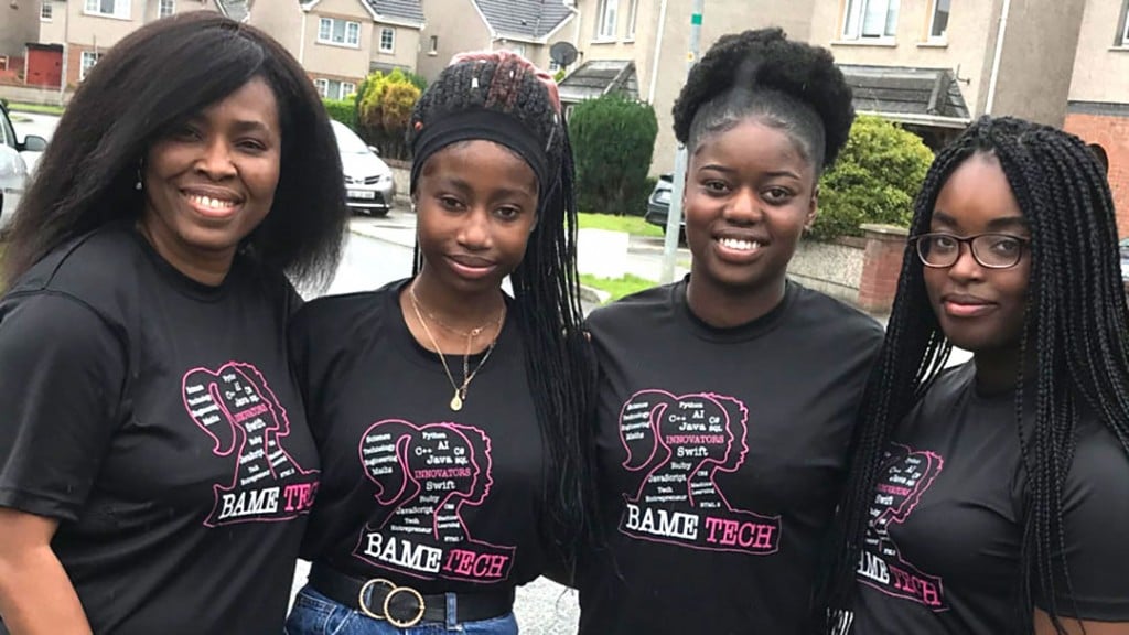 Nigerian Irish Teen Girls