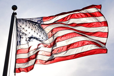 American Flag Ken Jones Flickr