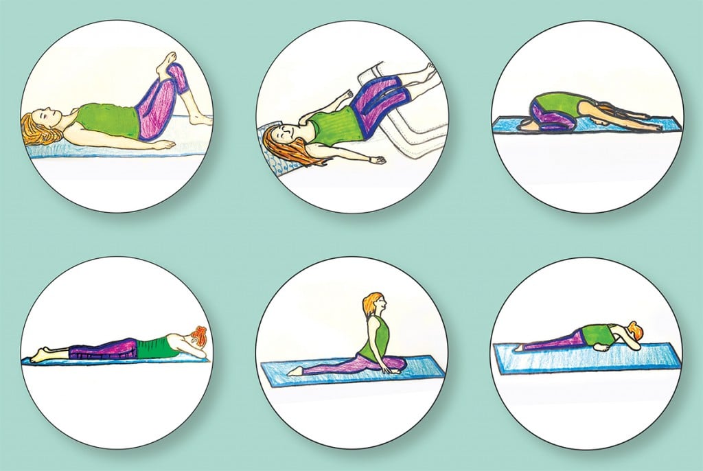 Yoga Poses Rectangle Photo For Web