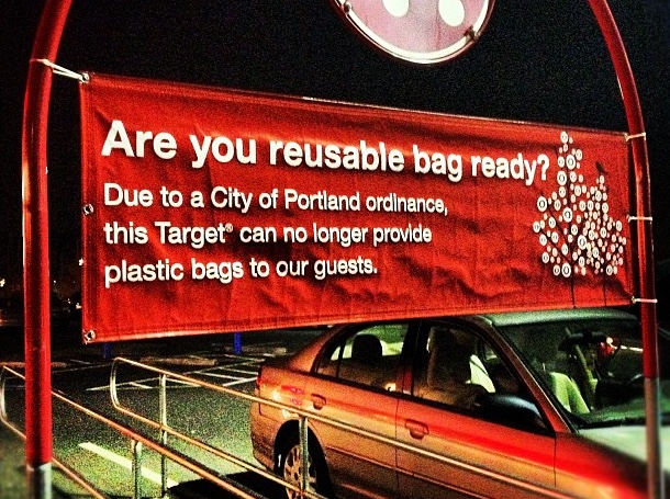 Are You Reusable Bag Ready Target Plastic Bag Ban In Portland Oregon 8286710498