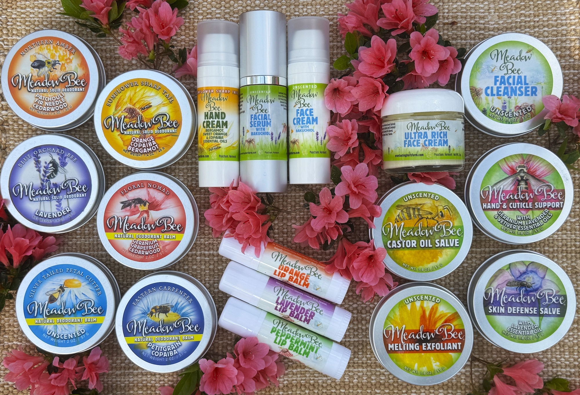 Everlasting Herb Farm’s Meadow Bee Skincare