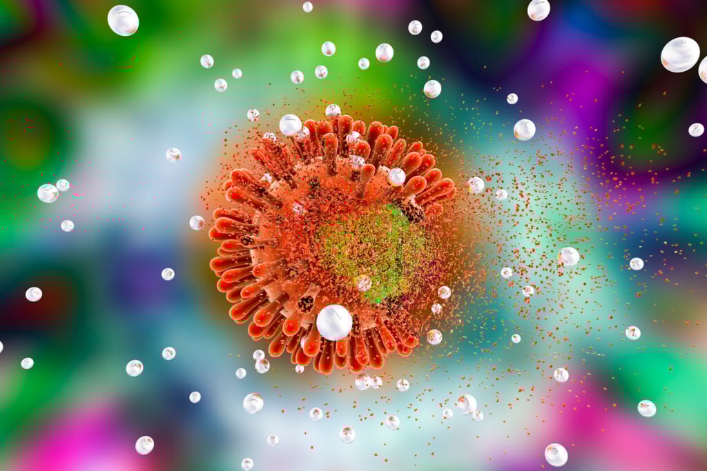 Destruction Of Hiv By Nanoparticles