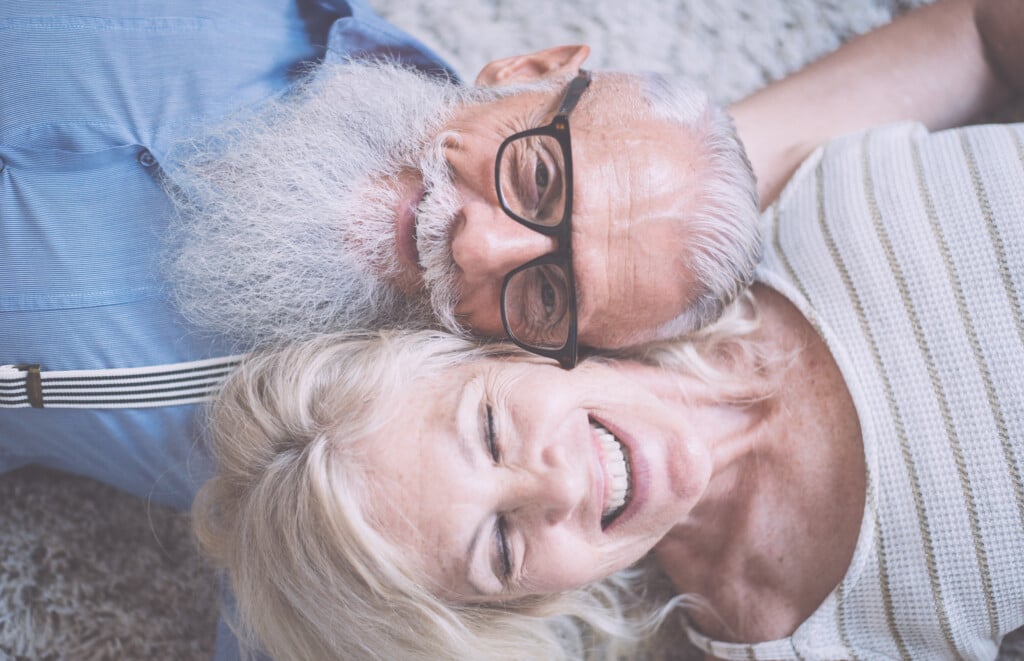 Senior Couple Lifestyle Moments At Home