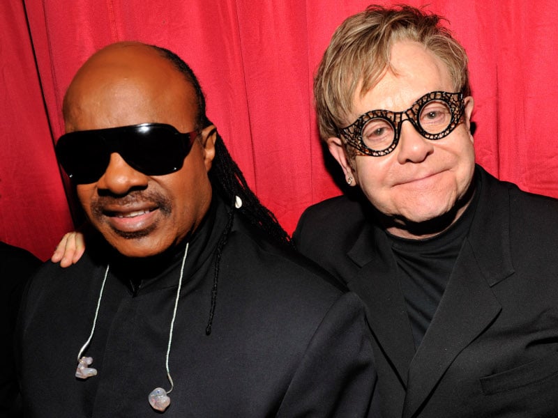 Elton John & Stevie Wonder Release New Video For ‘finish Line’ Duet