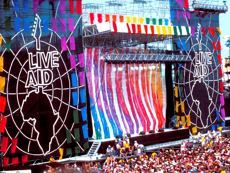 Flashback: ‘live Aid’ Concerts Raise $140 Mil For African Relief
